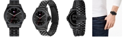 Tommy Hilfiger Men's Black Stainless Steel Bracelet Watch 42mm 